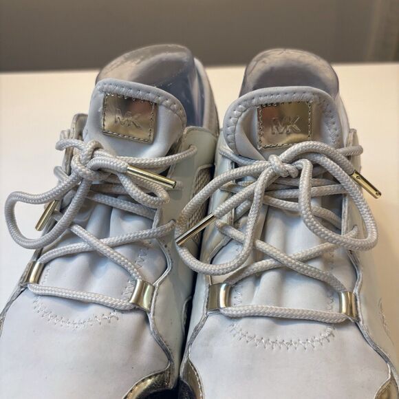 Michael Kors MK Women's Billie Trainer Signature Sneakers LS20K US Size 10 M - Picture 9 of 13